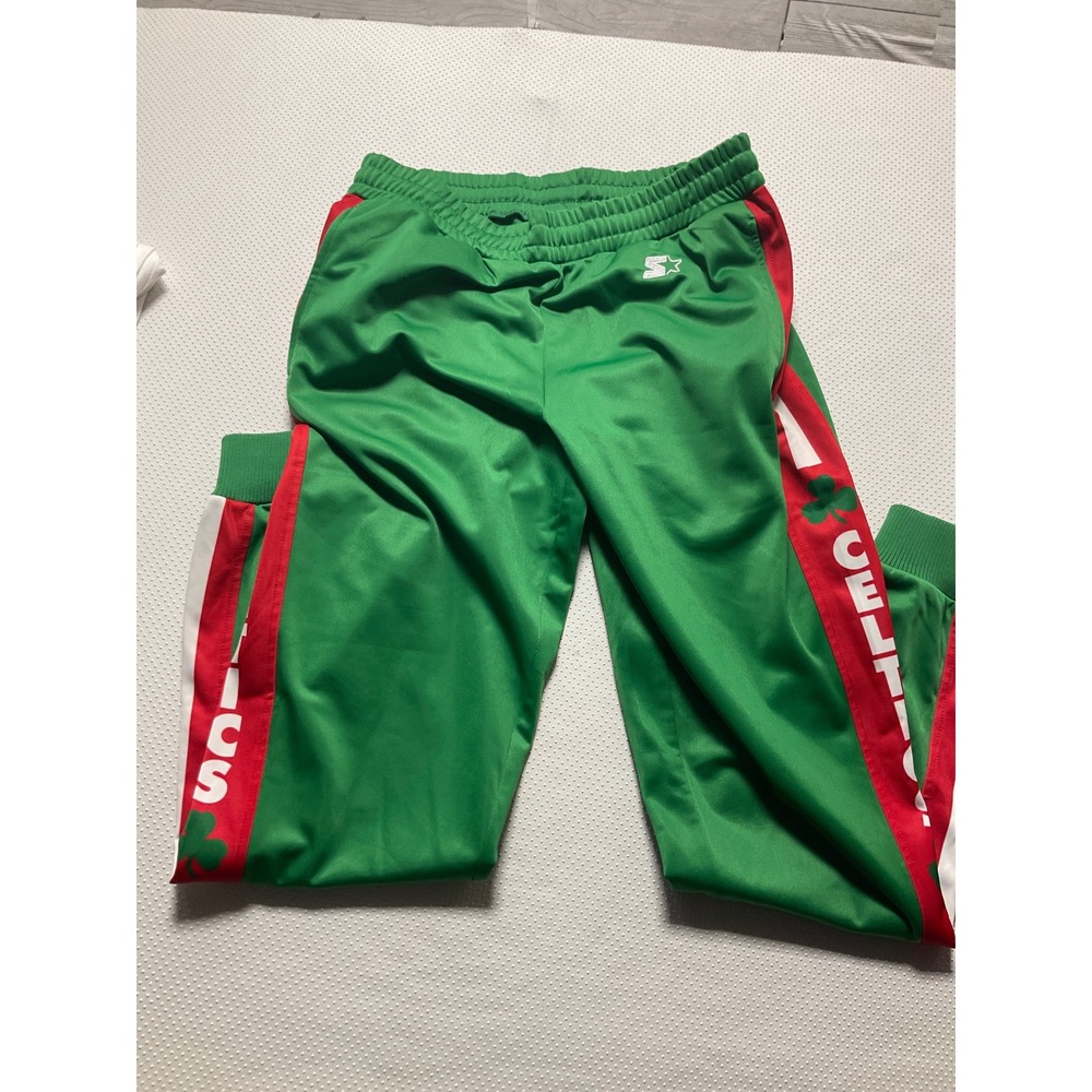 Starter Black Label Boston Celtics Track Pants SZ M‎